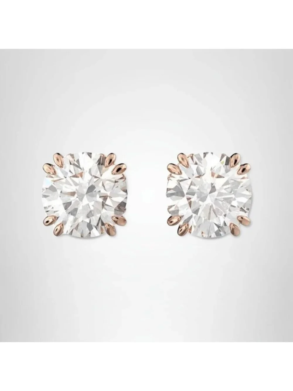 Elegant Crystal Stud Earrings - Dazzling Sparkle, Perfect for Any Occasion